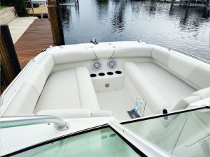 Reupholstered Boat Couch