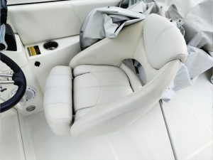 Reupholstered Captain's Seat