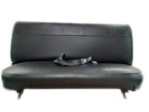 Reupholstered Bench Seat in Van