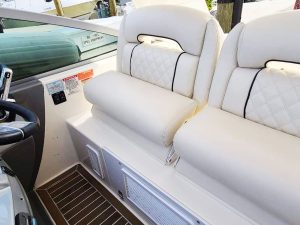 Reupholstered Captain's Seats