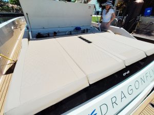 Reupholstered Boat Sun Pads