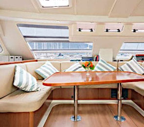 Upholstery services for boat and yachts in South Florida.